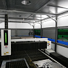 FL-L2060FHE-30000-IPG Лазерный станок для резки листового металла с кабинетной защитой и сменным столом